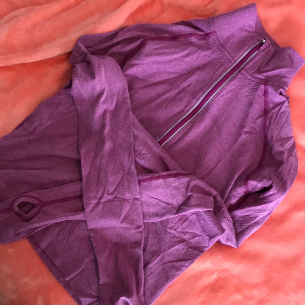 Lululemon runswiftly half zip